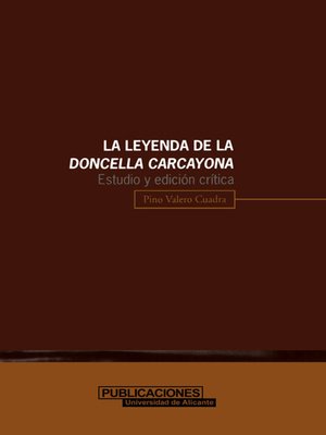 cover image of La leyenda de la doncella Carcayona